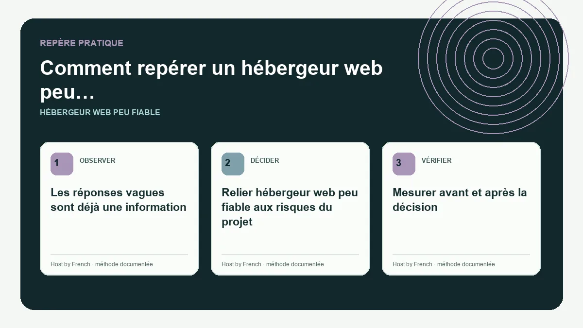 Schéma pratique sur hébergeur web peu fiable