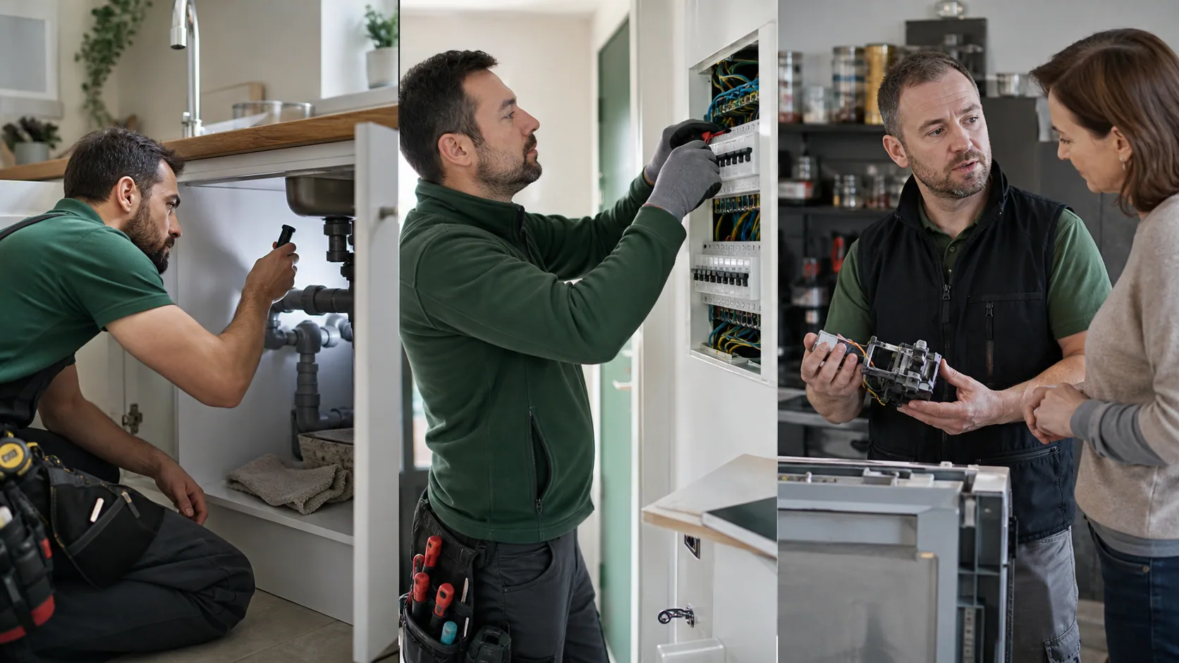 Professionnels du secteur coiffeurs dans leur environnement de travail en France