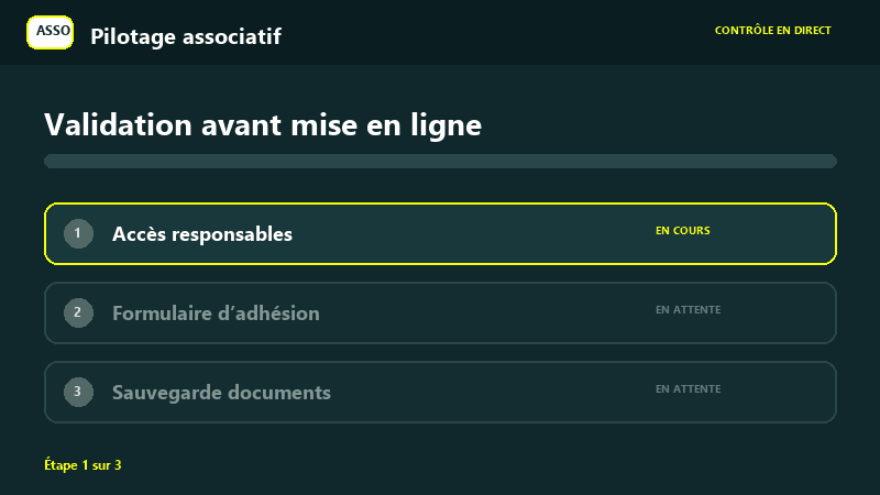 Animation des contrôles techniques Associations